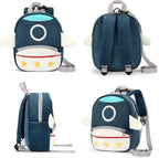 mibasies Toddler Backpacks for Girls 2-4: Plush Backpack -3D Animal Cartoon Mini Travel Bag -10 inch Toddler Backpack Leash