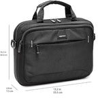 Amazon Basics Laptop Carrying Case with Adjustable Shoulder Strap, 11.6 in, Black, 10-Pack