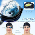 Seago 2 Pack Swimming Goggles Anti-fog Anti-UV Silicone Swim Goggles Adult Women Men