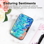 Credit Card Holder Small RFID Blocking Wallet Business Metal Slim Mini Aluminum Hard Case for Women Men