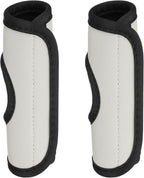 PATIKIL Luggage Handle Wrap for Suitcase, 2 Pcs Bright Color Neoprene Comfort Soft Handle Covers Luggage Identifiers for Bag Suitcase Tags Wraps Travel Accessories, Beige