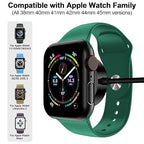 𝟐𝟎𝟐𝟔 𝐔𝐩𝐠𝐫𝐚𝐝𝐞𝐝 for Apple Watch Charger Magnetic Fast Charging Cable [Portable] Magnetic Wireless Charging Compatible with iWatch Series Ultra/SE/11/10/9/8/7/6/5/4/-[3.3FT] Black