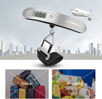 Digital Luggage Scale Vacation Travel Essentials Accessories Gifts for Traveler Portable Suitcase Handheld Weight Scale 110 lbs Hanging Baggage Travel Must Haves