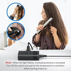 DOACE 350W Voltage Converter US to Europe - 220V to 110V Converter for European Travel, Power Adapter Combo with PD Chargers for Hair Straightener Shaver Toothbrush CPAP Laptop Camera Phone
