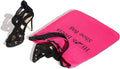 Premium Drawstring High Heel Shoe Bag – Travel-Friendly Dustproof Pouch for Heels & Sandals, Lightweight & Durable, 11 Color Options (pink)