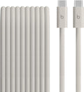 Beats 240W USB-C to USB-C Braided Cable, Fast Charging, Durable/Tangle Free, Compatible with Apple and Android Devices (3 m/10 ft) – Surge Stone