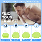 4 Pairs Replacement Ear Tips for AirPods Pro 2nd/1st Generation with Portable Storage Box & Cleaner Pen,Noise Reduction Holewith & Built-in dust Guard Screen,Silicone EarTips(Fluorescent Green)