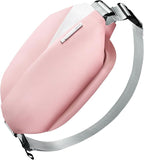 Inateck Sling Bag X, Multi-pocket Crossbody Shoulder Chest Bag with Adjustable Shoulder Strap, Water-resistant Waist Fanny Pack for Men, Women, Travel, Daily Use, Cycling, Hiking, Pink, Large