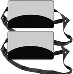 Airplane Foot Hammock Ajustable Foot Hammock For Plane Travel Comfort Travel Essentials Portable Airplane Foot Rest,Long Flight Accessories (Grey, 2 Pack)