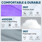 PTEROMY Sleeping Bags for Adults, Lightweight and Machine Washable, Water Resistant Backpacking Camping Sleeping Bag for Warm Cold Weather, Camping Essentials for Hiking Travel