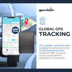 GPS Tracker for Vehicles - Up to 6-Month Battery - Real Time GPS Car Tracker - Hidden Magnetic Tracking Device for Cars, Fleets, Trailers - Global Tracking w/Lifetime Support - Subscription Required