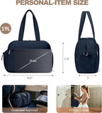 SYTRAH Gym Bag for Women, Lightweight Workout Duffle Bag with Shoe & Wet Separation for Gym, Yoga, Travel & Overnight, Stylish Sports Bag with Adjustable Shoulder Strap Blue