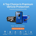 Brickhouse Security GPS Car Tracker - Hidden Tracker for Vehicles - Long Lasting Battery 140-Day LTE GPS Tracking Device for Vehicles with Magnetic Case & Extended Battery - Subscription Required