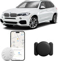 GPS Tracker for Vehicles, 1PCS Real Time Tracker Device for Vehicles, No Monthly Fee Car Tracker Work with Find My (iOS Only), MINI Vehicle Tracker with Waterproof Case, Super Magnetic