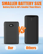 7.4V2A 10000mAh Battery Pack for Heated Vest Jacket Coat Pants and Heating Underwear, Heated Clothing Replacement Battery Pack