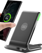 INIU Slimmest 45W 10000mAh Portable Charger with Built-in USB-C Cable & 15W Qi Certifie Wireless Charging Station Combo