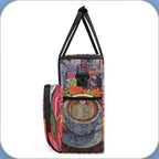 Coffee Maker Travel Bag Compatible with Keurig K-Mini, K-Mini Plus or Other Accessories, Portable Coffee Maker Case with Shoulder Strap for Travel(Bag Only)