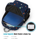 STEAMEDBUN Corduroy Kids Backpack for Boys Girls 3-8, Boys Backpack for Elementary Kindergarten