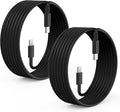 2Pack Black Fast Charger Cable 10ft [Apple MFi Certified], USB Type C to Lightning Cable 10 Foot for Apple iPhone 14/13 12 11 Pro XR XS Max X 8 Plus
