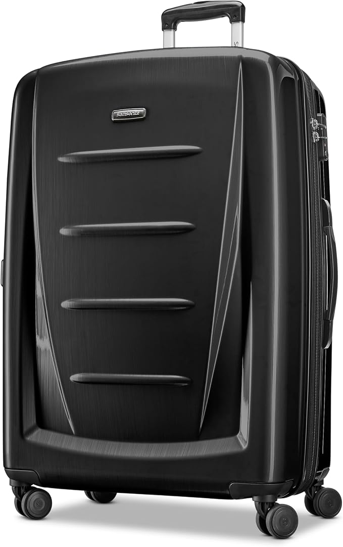Samsonite Winfield 2 Hardside Expandable Luggage with Spinner Wheels, Brushed Anthracite, 3-Piece Set (20/24/28)