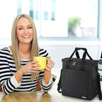 LEFOR·Z Travel Coffee Maker Carrying Bag Compatible with Keurig K-Mini or K-Mini Plus, Single Serve Coffee Maker Portable Storage Bag with Shoulder Strap(Patented Design)