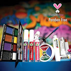 Black Radiance Cross Colours 10-Piece Makeup Set, Bold 90s-Inspired Collection with Vivid Eyeshadows, Lip Colors & Face Essentials, Buildable Coverage, Perfect for Gifting or Collecting