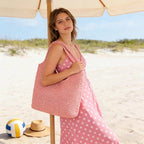 Hand-woven Soft Large Straw Shoulder Bag Boho Straw Handle Tote Retro Summer Beach Bag Rattan Handbag