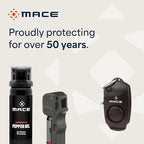Mace Personal Safety Alarm & Mace Pepper Spray Kit - Loud 130db Siren with Built in Emergency Whistle, 10 Feet Range Pocket Model (0.42 oz) Self Defense Pepper Spray for Women & Men