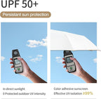Color Coated Sun Umbrella UV Protection Compact Folding Windproof Parasols Travel Auto Open Close Shade Blocking UV