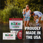 CoreTex Bug X 30 Mosquito, Tick, & Insect Repellent Wipes with 30% DEET - Pack of 100 Single-Use Bug Repellent Wipes for Up to 7 Hours of Reliable Protection Against 12 Types of Biting Insects