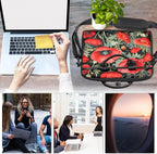 Laptop Shoulder Bag for Women Men, Waterproof Computer Case Messenger Bag Briefcase for Business Office Travel