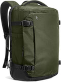 tomtoc Travel Backpack 40L, TSA Friendly Flight Approved Carry-on Luggage Hand Water-resistant Lightweight Business Rucksack, Durable Large Weekender Bag Daypack Fits 17.3 Inch Laptop