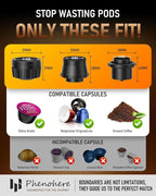 6-in-1 Portable Electric Espresso Machine–20Bar Self‑Heating camping coffee maker with 7500mA Battery,Display,compatible with Large/Small Capsules&Coffee Powder for Travel,Camping,Car&Office