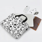 Laptop Bag 15.6 inch, Waterproof Laptop Case with Strap, Protective Laptop Carrying Case for Women&Men, Goth Bat Foral