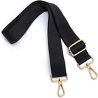 S&loyoe Thickened Solid Color Purse Straps Replacement Crossbody Bag Strap Adjustable Wide Guitar Straps for Handbags 1.5inch