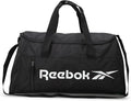 Reebok Duffle Bag - Lightweight Unisex Carry On Gym Bag - Travel and Sports Duffel Bags for Men and Women, Denver - Black