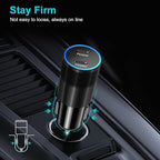 5 Pack USB C Car Charger, Bangfun 40W Dual Port 12V USB C Car Charger Cigarette Lighter Adapter PD 3.0 Fast Charge Type C Car Phone Charger for iPhone 17 16 15 14 13 12 Pro Max iPad,Samsung S24(Black)