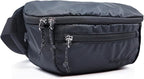 Ultralight Travel Waist Pack 2.5L, Large Water Resistant Fanny Pack for Men & Women.