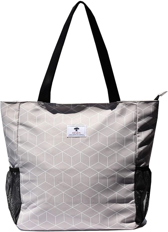 Original Floral Water Resistant Large Tote Bag Shoulder Bag for Gym Beach Travel Daily Bags Upgraded
