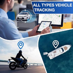 REWIRE SECURITY Geo Track Mini 4G GPS Tracker for Vehicles – Real-Time Vehicle Tracking Device for Car, Van, Motorhome | Easy Battery Install | Live App Tracking | 4G Fleet Tracking | Free Trial