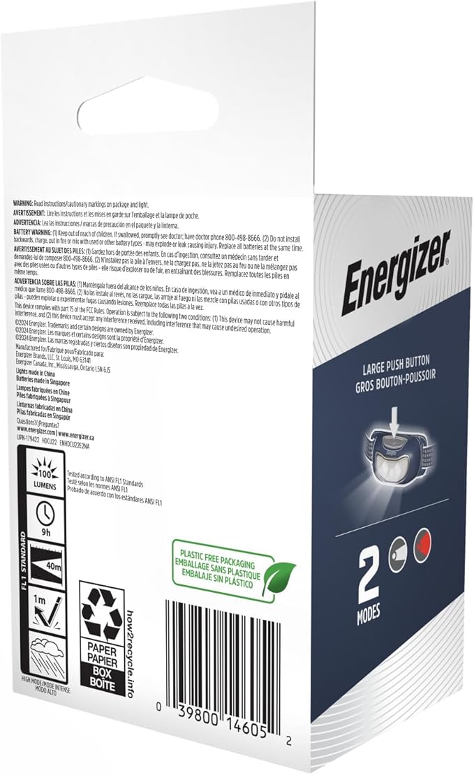 Energizer Universal+ LED Headlamp (2-Pack),