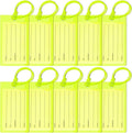 10 Pack Luggage Tags for Suitcases, Airplane Travel Essentials for Flying, International Travel Must Haves, and Luggage Accessories by Sodsay