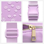 Gitus Initial Belt Bag Fanny Pack Crossbody Bag for Girls Birthday Gifts Age 8-10 Teen Girl Gifts Trend Stuff Personalized Letter Gifts for Daughter Sister (Lavender-J)