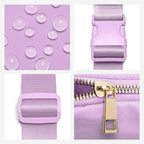 Gitus Initial Belt Bag Fanny Pack Crossbody Bag for Girls Birthday Gifts Age 8-10 Teen Girl Gifts Trend Stuff Personalized Letter Gifts for Daughter Sister (Lavender-Z)
