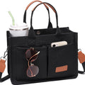 ZHMO Canvas Tote Bag for Women,Women's Bags Crossbody Bags Work Laptop Tote Bag Large Handbags Purse for Travel Nurse Teacher
