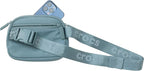 Crocs Classic Belt Waist Bag, Customizable Fanny Pack, Personalize with Jibbitz Charms, Pond, One Size