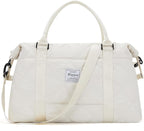 HYC00 Travel Duffel Bag,Carry-on Overnight Weekender Bags for Women,Sports Tote Gym Bag with Wet Pocket