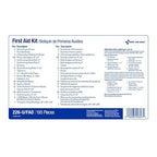 First Aid Only 226-U OSHA Compliant First Aid Kit, 50-Person Emergency First Aid Kit for Business, Home, Car, and Worksites with Color-Coded Unitized Boxes of First Aid Supplies, 191 Pieces