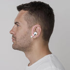 2 Pairs AirPods Ear Hooks for AirPods Pro 2, AirPods Pro, AirPods 4, 3, 2 & 1, Upgraded Anti Slip Sports Clip Hooks for AirPods 1, 2, 3, 4,Pro and Pro 2 – Pink