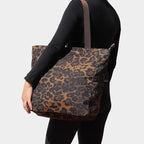 Original Floral Water Resistant Large Tote Bag Shoulder Bag for Gym Beach Travel Daily Bags Upgraded
